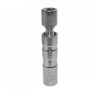 Presa girevole a parete sottile, 14 mm, 16 mm, attacco da 3/8", 12 punti, per rimozione di prese per moto, auto, strumento di manutenzione