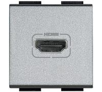 PRESA HDMI LIVING LIGHT TECH GRIGIO 2 MODULI BTICINO NT4284