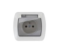 Presa impermeabile agli spruzzi con/e IP44 con AGZ1BE/12A