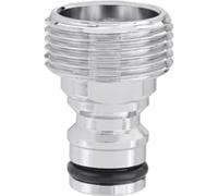 Presa in ottone per rubinetto con filetto 3/4" maschio - Linea METAL-JET in ottone con cromatura certificata.