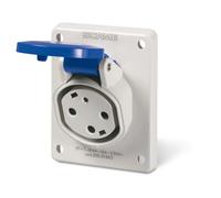 Presa inc.veicolo el. 2p+t 220 V 16a IP44 Grigio