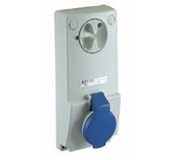 Presa Incasso Interbloccata Ip44 2Pt 16A 220V ( Schneider Cod. 82031 )