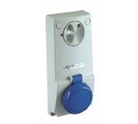 Presa Interbloccata Schneider verticale 2X16A+T 220V IP65 82081