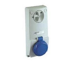 Presa Incasso Interbloccata Ip65 2Pt 16A 220V ( Schneider Cod. 82081 )