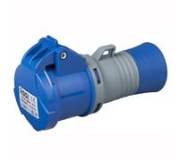 Presa industriale 230V, 2P+T, 32A, IP54, blu - Rosi 1009523