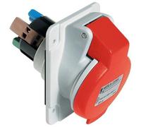 Presa industriale, angolare, 16A, 3p+N+E Mureva PKY16F435