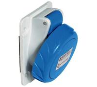 Presa industriale, angolare, 2p+E, 16A Mureva PKF16F723