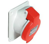 Presa industriale angolare 3P+E 16A Mureva PKF16F434