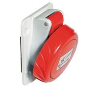 Presa industriale, angolare, 3p+E, 32A Mureva PKF32F734