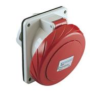 Presa industriale, angolare, 3p+N+E, 125A Mureva 81295