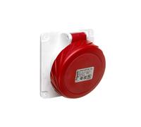Presa industriale, angolare, 3p+N+E, 16A Mureva PKF16F735