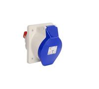Presa industriale CEE presa angolare stagna antipolvere IP67, 32A 5P