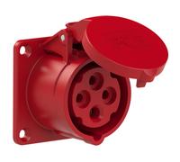 Presa industriale da pannello 16/4 dritta IP44 400V 70X70 314-6