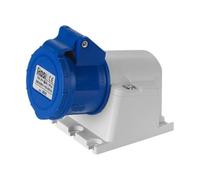 Presa industriale da parete, 220V 230V, 3 poli 2P+T, 32A, IP54 - Rosi 1002541