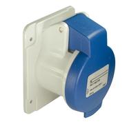 Presa industriale, dritta, 2p+E, 16A Mureva PKF16G423