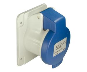 Presa industriale, dritta, 2p+E, 16A Mureva PKF16G423