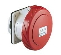 Presa industriale, dritta, 3p+N+E, 16A Mureva PKF16G735