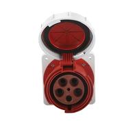 Presa industriale for stadio data center PDU con flangia nascosta for presa diritta 5P 125A IP67
