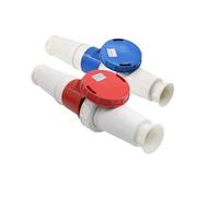 Presa industriale impermeabile 3 core 4 core 5 core foro 63A connettore presa aeronautica(3 core blue)