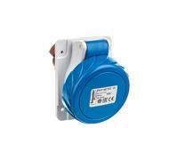 Presa industriale, quadrata, 16A, 2p+E Mureva PKY16F723