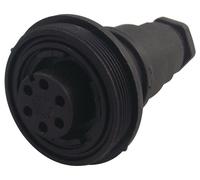 Presa, Inline 6 Vie, Circolare Connettore Guscio Stile Cavo Supporto Rece Per