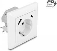 Presa integrata Delock con 2 porte di ricarica USB 1 x USB Type-A NEW
