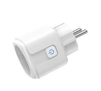 Presa Intelligente WiFi, Presa Smart WiFi 16A 3680W, Smart Plug compatibile con Alexa e Google Home, Monitoraggio Energia | App Controllo Remoto | Controllo Vocale | Timer (Bianco)