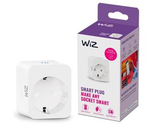 Presa intelligente WiZ Smart Plug Wi-Fi Controllo vocale e Statistiche di consumo