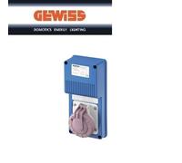 Presa interbloccata Gewiss verticale 2P 16A IP67 GW66359N