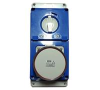 Presa interbloccata Gewiss 3P+N+T 63A IP67 380V GW67253N