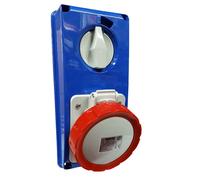 Presa interbloccata Gewiss verticale 3P+T 32A IP67 GW66319N