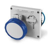 Presa interbloccata Omnia 2P+T 6H 220V 32A IP67 NO FUSIBILI SCAME 405.3283