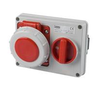 Presa interbloccata ad incasso, 380V, 5 poli, 32A IP67 - Rosi 14.3432R6-I