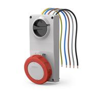 Presa interbloccata Scame Proxima 3P+N+E 32A rosso - 407.3287