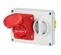 Presa Iosbf Senza Fondo Ip44 380V 3P+N+T16A (Elettrocanali Cod. Ec69094)