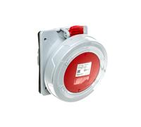 Presa lavagna bianca 5P 32A 400V nera IP67 P17 TEMPRA PRO 555489