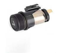 Presa luce nera 12 V per Ford Focus Fiesta C-max Kuga per Mondeo S-max per Galaxy Transit Connect 2000-2012 compatibile con porta di alimentazione in plastica 98ag15k047ad