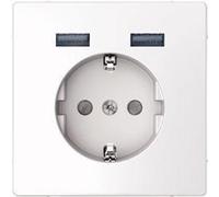 Presa Merten Schuko con stazione di ricarica USB (MEG2366-6035)
