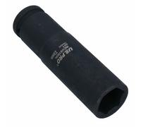 Presa metrica MM lunga extra profonda 23 mm unità 1/2" esagonale singolo 6 lati