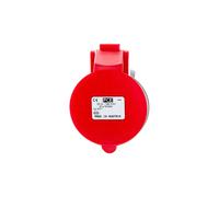 Interflex PCE - Prolunga protezione 32 A 3 poli 400 V 6 Ora/S Rosso