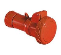 Presa Schneider industriale mobile 3X32A+T 400V IP67 rossa PKY32M734
