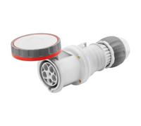 Presa Mobile Dritta HP IP69 3P+T 63A 380-415V Rossa 6H Cablaggio A Mantello