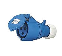 Presa Mobile Diritta Indust. CEE 16A-6h 2P+T 220-250V IP44