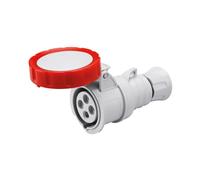 Presa mobile Gewiss 3P+T 16A IP67 rossa 380V GW62030H