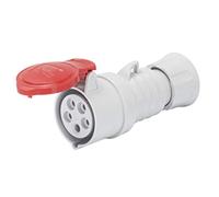 Presa Mobile Dritta HP IP44/IP54 3P+T 16A 380-415V Rosso 6H Cablaggio A Vite