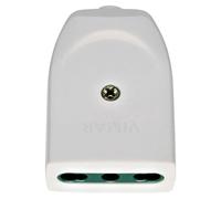 Presa mobile Vimar SICURY 2P+T 16 A 250 V bianco Bianco