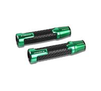 Presa Moto 7/8''22mm Accessori Manubrio Grip Estremità Manopole Manubrio Per CB650R 2017 2018 2019 2020 2021 Manopole Manubrio copertura del manubrio(Green)