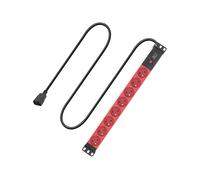 PRESA MULTIPLA ACT PD3155 - 9 prese tipo E, cavo 3m, protezione bambini, spia LED