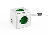 PRESA MULTIPLA ALLOCACOC 1406GN/DEEUPC - 4 prese, 2 USB, cavo 1.5m, prese tipo F, protezione sovratensioni