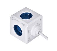 PRESA MULTIPLA ALLOCACOC 2402BL/FREUPC - 4 prese, 2 USB, cavo 1.5m, prese tipo E, protezione sovratensioni